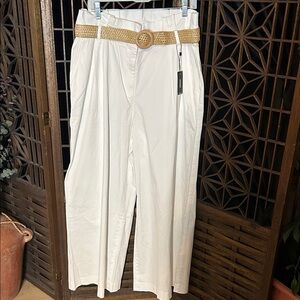 NWT EXPRESS GORGEOUS COTTEN  DRESS PANTS 16S